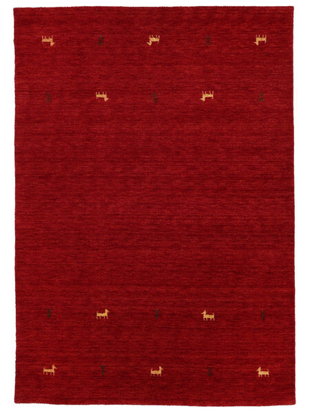  Gabbeh Loom Two Lines - Czerwony Dywan 160X230 Nowoczesny Czerwony/Ciemnoczerwony (Wełna, Indie)