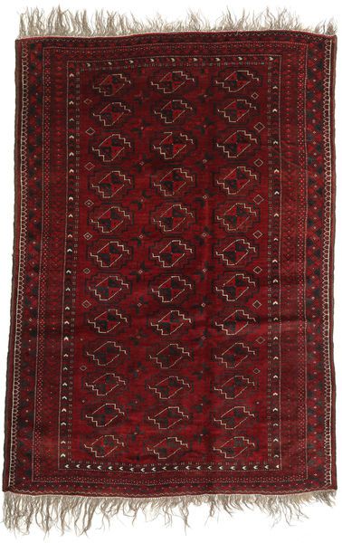  Afgan Khal Mohammadi Dywan 123X177 Orientalny Tkany Ręcznie Ciemnoczerwony/Czerwony (Wełna, )