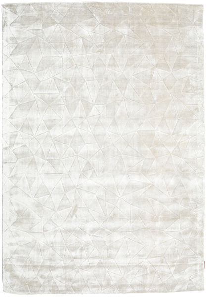  Crystal - Biały Srebrna Dywan 160X230 Nowoczesny Ciemnobeżowy/Biały/Creme ( Indie)