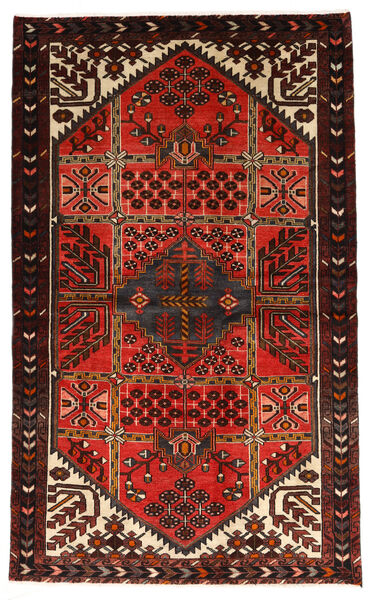 135X223 Dywan Rudbar Dywan Orientalny Tkany Ręcznie Brunatny/Czerwony (Wełna, Persja/Iran)