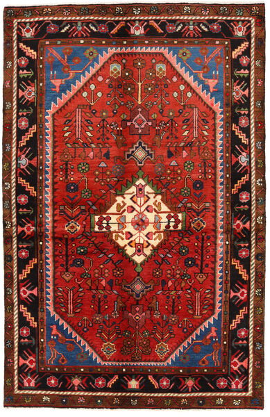 Dywan Orientalny Rudbar Dywan 128X198 Czerwony/Brunatny (Wełna, Persja/Iran)