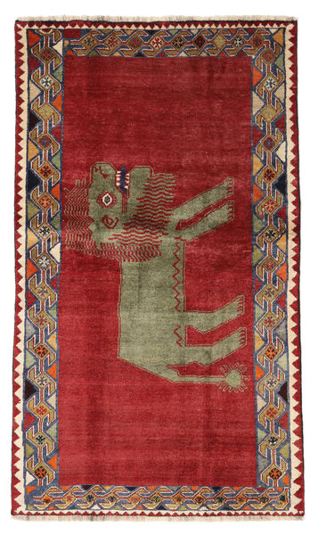  Kaszkaj Dywan 112X192 Orientalny Tkany Ręcznie Ciemnoczerwony/Rdzawy/Czerwony (Wełna, Persja/Iran)