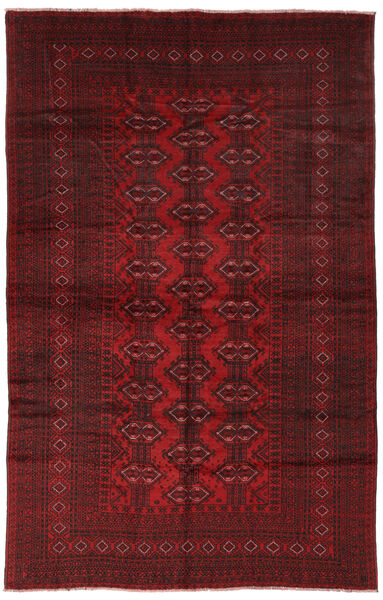  Beludż Dywan 190X293 Orientalny Tkany Ręcznie Czarny/Ciemnoczerwony (Wełna, Afganistan)