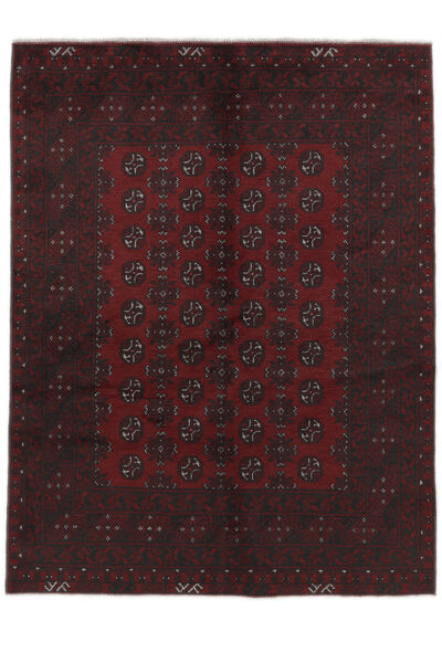  Afgan Dywan 149X193 Orientalny Tkany Ręcznie Czarny (Wełna, Afganistan)