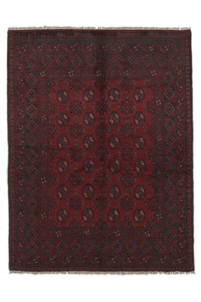  Afgan Dywan 148X195 Orientalny Tkany Ręcznie Czarny (Wełna, Afganistan)