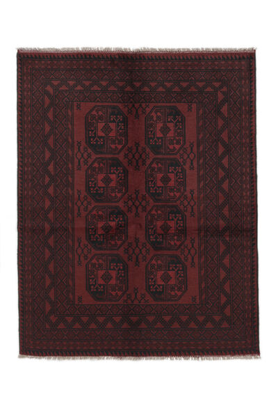  Afgan Dywan 148X189 Orientalny Tkany Ręcznie Czarny (Wełna, Afganistan)