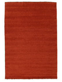  Handloom Fringes - Rdzawy/Czerwony Dywan 200X300 Nowoczesny Rdzawy/Czerwony/Pomarańczowy (Wełna, Indie)