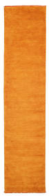  Handloom Fringes - Pomarańczowy Dywan 80X350 Nowoczesny Chodnik Pomarańczowy/Żółty (Wełna, Indie)