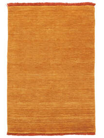  Handloom Fringes - Pomarańczowy Dywan 100X160 Nowoczesny Jasnobrązowy/Pomarańczowy (Wełna, Indie)