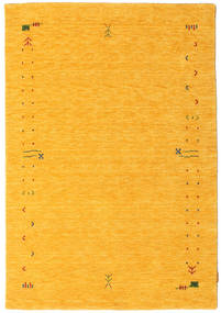  Gabbeh Loom Frame - Żółty Dywan 140X200 Nowoczesny Żółty (Wełna, Indie)