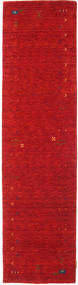  Gabbeh Loom Frame - Czerwony Dywan 80X300 Nowoczesny Chodnik Dywanowy Czerwony (Wełna, Indie)