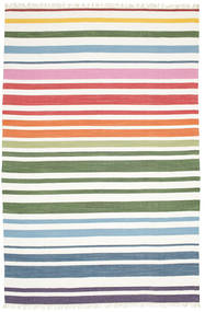  Rainbow Stripe - White Dywan 250X300 Nowoczesny Tkany Ręcznie Biały/Creme Duży (Bawełna, Indie)