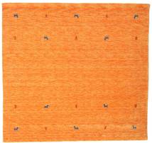  Gabbeh Loom Two Lines - Pomarańczowy Dywan 200X200 Nowoczesny Kwadratowy Pomarańczowy (Wełna, Indie)