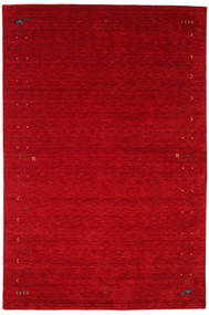  Gabbeh Loom Frame - Czerwony Dywan 190X290 Nowoczesny Czerwony/Ciemnoczerwony (Wełna, Indie)
