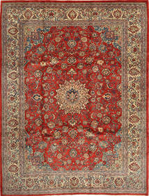  Mahal Dywan 270X363 Orientalny Tkany Ręcznie Brunatny/Czerwony Duży (Wełna, )