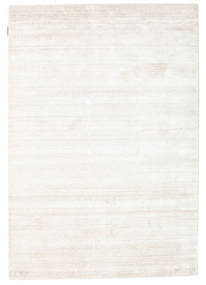  Bamboo Jedwab Loom - Beżowy Dywan 140X200 Nowoczesny Beżowy/Biały/Creme ( Indie)