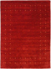  Loribaf Loom Delta - Czerwony Dywan 140X200 Nowoczesny Rdzawy/Czerwony/Ciemnoczerwony (Wełna, Indie)