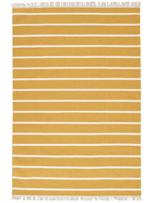  Dorri Stripe - Musztardowa Żółć/Żółty Dywan 200X300 Nowoczesny Tkany Ręcznie Żółty/Jasnobrązowy (Wełna, Indie)