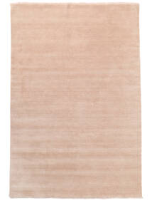  Handloom Fringes - Pastelowy Róż Dywan 200X300 Nowoczesny Jasnoróżowy/Beżowy (Wełna, Indie)