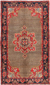  Koliai Dywan 145X250 Orientalny Tkany Ręcznie Ciemnoczerwony/Ciemnobrązowy (Wełna, Persja/Iran)
