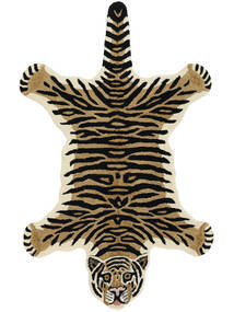 Tiger Dywan Dziecięcy 100X160 Mały Beżowy Zwierzę Wełniany 