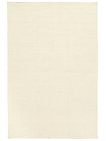  Kilim Loom - Natural Dywan 160X230 Nowoczesny Tkany Ręcznie Biały/Creme (Wełna, Indie)
