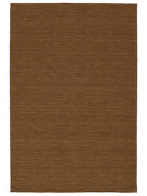  Kilim Loom - Brunatny Dywan 250X350 Nowoczesny Tkany Ręcznie Brązowy Duży (Wełna, Indie)
