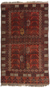 Afgan Khal Mohammadi Dywan 129X214 Orientalny Tkany Ręcznie Brunatny/Ciemnoczerwony (Wełna, )