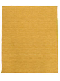  Kilim Loom - Żółty Dywan 250X300 Nowoczesny Tkany Ręcznie Brązowy Duży (Wełna, Indie)