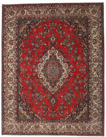  Hamadan Patina Dywan 335X428 Orientalny Tkany Ręcznie Ciemnoczerwony/Ciemnobrązowy Duży (Wełna, Persja/Iran)