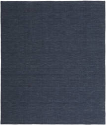 Kilim Loom - Denim Niebieski Dywan 200X250 Nowoczesny Tkany Ręcznie Ciemnoniebieski/Niebieski (Wełna, Indie)