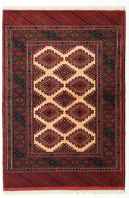  Turkmeński Dywan 103X149 Orientalny Tkany Ręcznie Ciemnoczerwony/Ciemnobrązowy (Wełna, Persja/Iran)