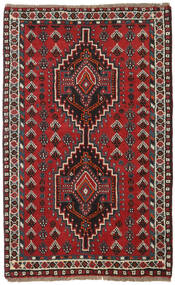  Sziraz Dywan 78X123 Orientalny Tkany Ręcznie Ciemnoczerwony/Ciemnobrązowy (Wełna, Persja/Iran)