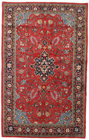  Saruk Dywan 135X215 Orientalny Tkany Ręcznie Czerwony, Ciemnoczerwony (Wełna, Persja/Iran)