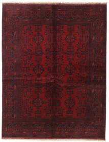  Afgan Khal Mohammadi Dywan 152X194 Orientalny Tkany Ręcznie Ciemnoczerwony/Ciemnobrązowy (Wełna, Afganistan)