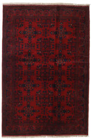  Afgan Khal Mohammadi Dywan 130X194 Orientalny Tkany Ręcznie Ciemnoczerwony (Wełna, Afganistan)