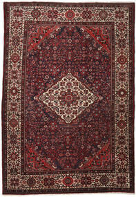 Hosseinabad Dywan 211X304 Orientalny Tkany Ręcznie Ciemnoczerwony, Czerwony (Wełna, Persja/Iran)