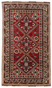  Kaszkaj Dywan 153X261 Orientalny Tkany Ręcznie Ciemnoczerwony/Ciemnobrązowy (Wełna, Persja/Iran)