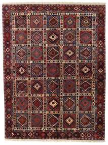 150X196 Dywan Orientalny Yalameh Dywan Ciemnoczerwony/Czerwony (Wełna, Persja/Iran)