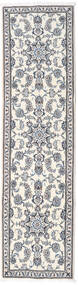  Nain Dywan 79X298 Orientalny Tkany Ręcznie Chodnik Dywanowy Beżowy, Szary (Wełna, Persja/Iran)