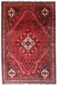 Dywan Orientalny Kaszkaj 205X308 Czerwony/Ciemnoczerwony (Wełna, Persja/Iran)