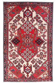  Rudbar Dywan 98X156 Orientalny Tkany Ręcznie Czerwony/Ciemnoczerwony (Wełna, )