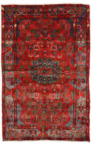  Nahawand Old Dywan 154X264 Orientalny Tkany Ręcznie Ciemnoczerwony/Rdzawy/Czerwony (Wełna, Persja/Iran)