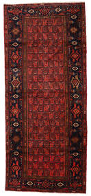 132X204 Dywan Orientalny Hamadan Dywan Ciemnoczerwony/Czerwony (Wełna, Persja/Iran)