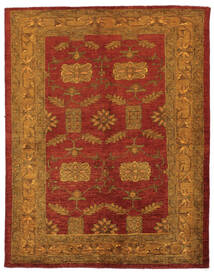 144X183 Dywan Oriental Overdyed Nowoczesny Brunatny/Ciemnoczerwony (Wełna, Persja/Iran)