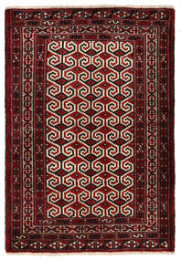  Turkmeński Dywan 78X113 Orientalny Tkany Ręcznie Ciemnoczerwony (Wełna, Persja/Iran)