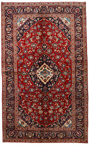 Dywan Orientalny Keszan 149X245 Czerwony/Ciemno Różowy (Wełna, Persja/Iran)