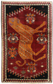  Kaszkaj Dywan 118X188 Orientalny Tkany Ręcznie Ciemnoczerwony/Rdzawy/Czerwony (Wełna, Persja/Iran)