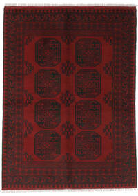 Afgan Dywan 137X186 Orientalny Tkany Ręcznie Czarny (Wełna, Afganistan)