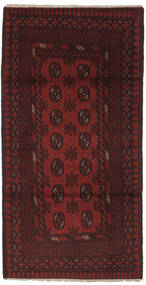  Afgan Dywan 95X189 Orientalny Tkany Ręcznie Chodnik Czarny (Wełna, Afganistan)